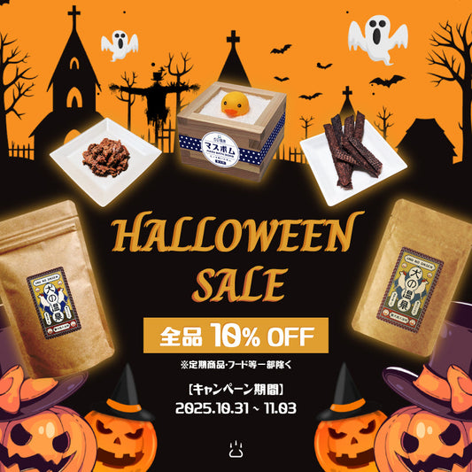ハロウィンキャンペーン2025開催中！10%OFF